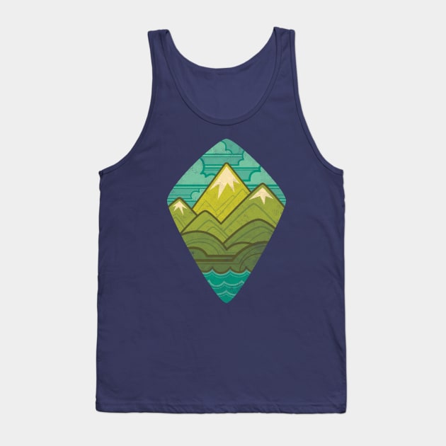 Sea to Sky Tank Top by Waynem